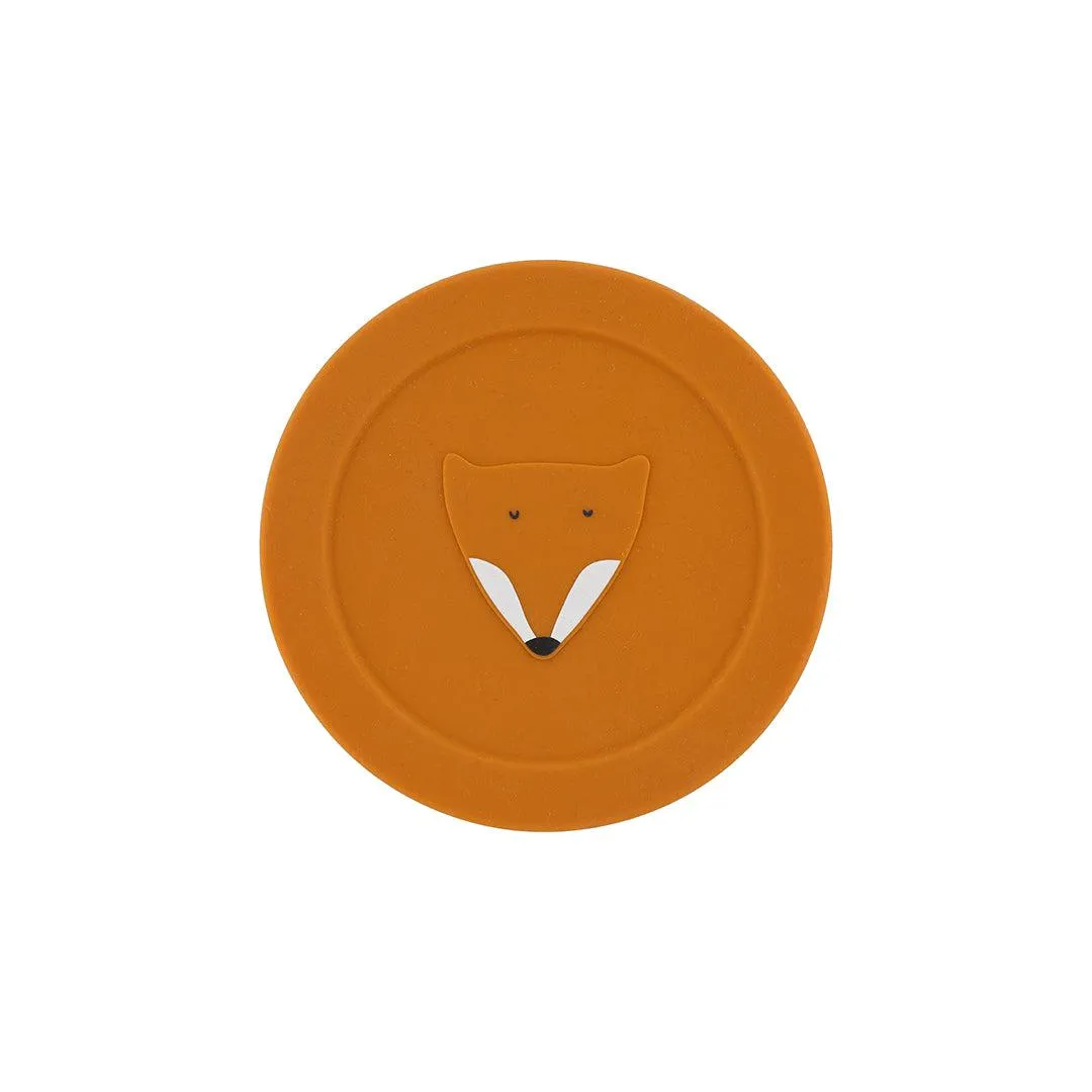 Trixie Silicone Snack Pot   Lid - Mr Fox