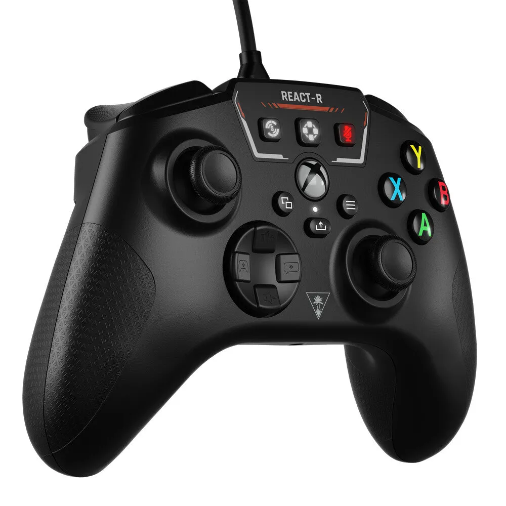 Turtle Beach REACT-R Black USB Gamepad PC, Xbox One, Xbox Series S, Xbox Series X