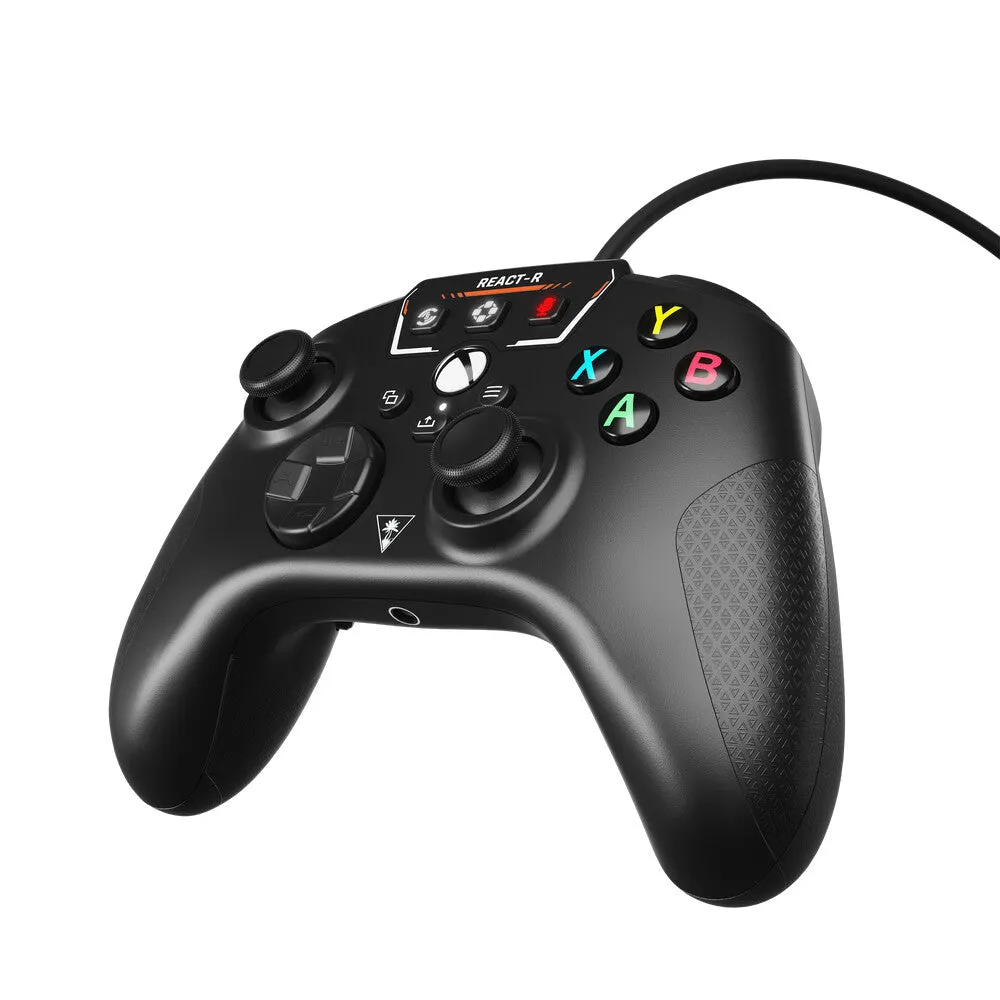 Turtle Beach REACT-R Black USB Gamepad PC, Xbox One, Xbox Series S, Xbox Series X