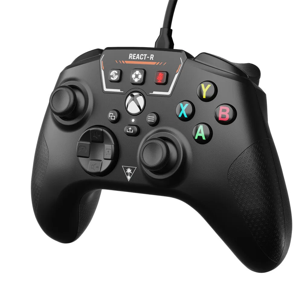 Turtle Beach REACT-R Black USB Gamepad PC, Xbox One, Xbox Series S, Xbox Series X