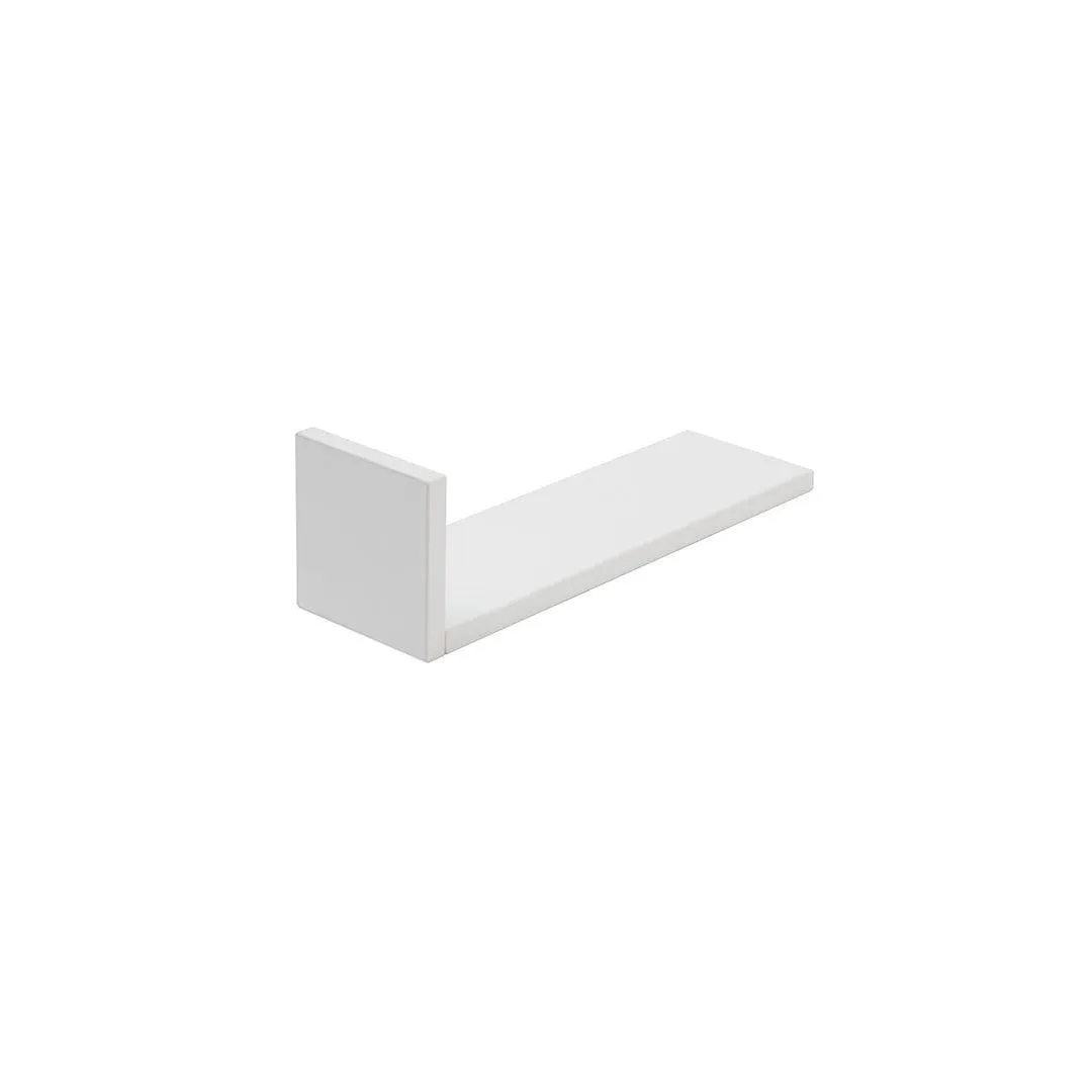 Tutti Bambini Rio Set of Three L-Shaped Wall Shelves - White