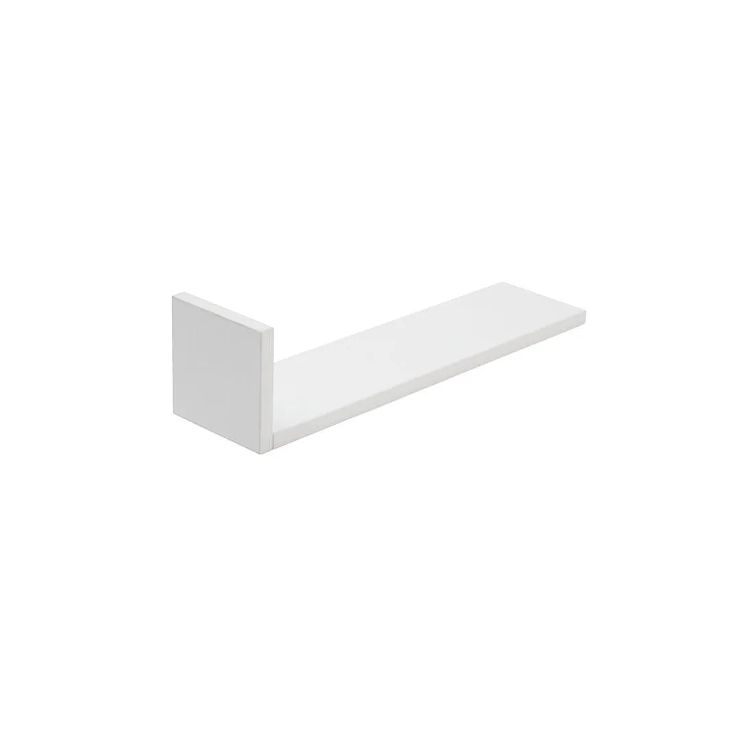 Tutti Bambini Rio Set of Three L-Shaped Wall Shelves - White