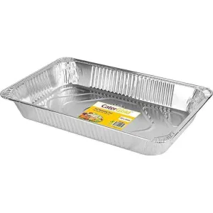 UBL Foil Party Tray Rectangle 2pk
