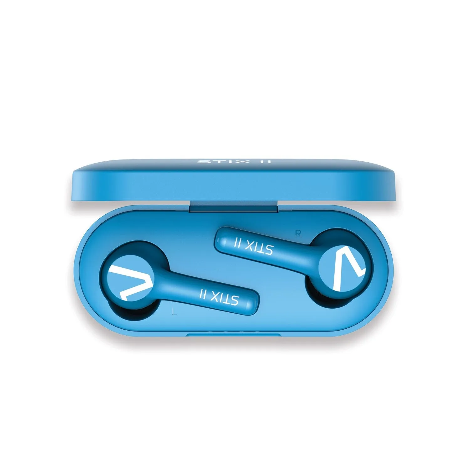 Veho STIX II True Wireless Earphones  Aqua Blue