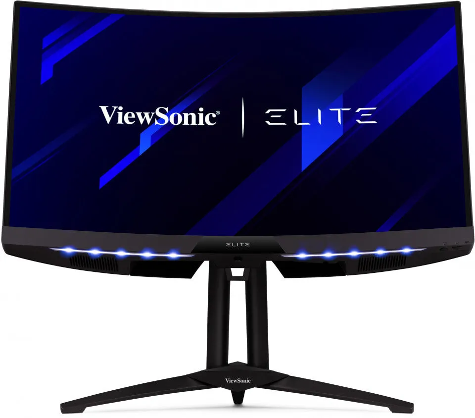 ViewSonic Elite XG270QC 27" Quad HD Curved Gaming Monitor - 165Hz, 1ms, VA, AMD FreeSync, Height Adjustable, Speakers, Black