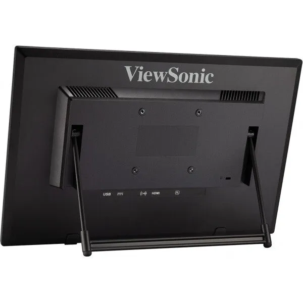 Viewsonic TD1630-3 15.6" HD Monitor - 60Hz, 12ms, TN, Speakers, Black