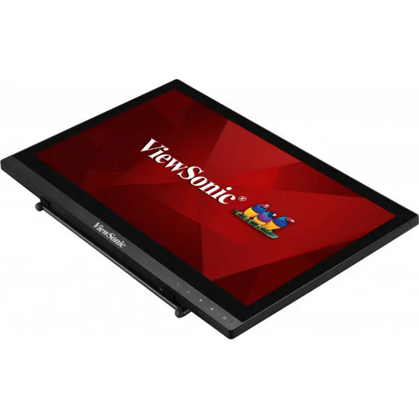 Viewsonic TD1630-3 15.6" HD Monitor - 60Hz, 12ms, TN, Speakers, Black