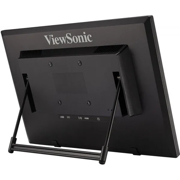 Viewsonic TD1630-3 15.6" HD Monitor - 60Hz, 12ms, TN, Speakers, Black