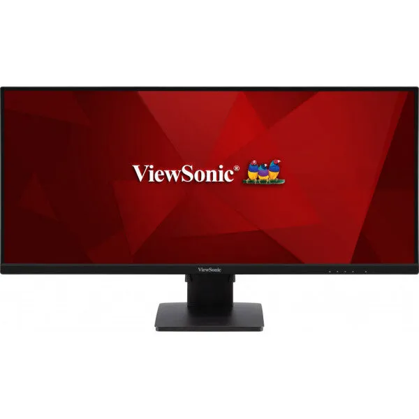 Viewsonic VA3456-MHDJ 34" UltraWide Quad HD Monitor - 75Hz, 4ms, IPS, Adaptive Sync, Height Adjustable, Speakers, Black