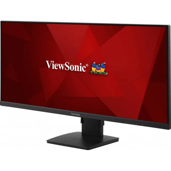 Viewsonic VA3456-MHDJ 34" UltraWide Quad HD Monitor - 75Hz, 4ms, IPS, Adaptive Sync, Height Adjustable, Speakers, Black