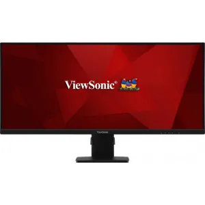 Viewsonic VA3456-MHDJ 34" UltraWide Quad HD Monitor - 75Hz, 4ms, IPS, Adaptive Sync, Height Adjustable, Speakers, Black