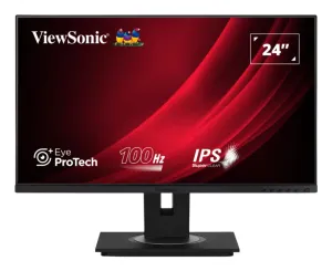 Viewsonic VG Series VG2448A-2 23.8" Full HD Monitor - 100Hz, 5ms, IPS, Height Adjustable, Speakers, Black