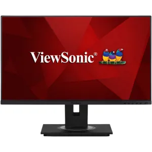 Viewsonic VG Series VG2456 23.8" Full HD Monitor - 60Hz, 5ms, AH-IPS, Height Adjustable, Speakers, Black