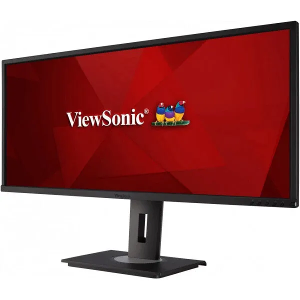 Viewsonic VG Series VG3456 34.1" UltraWide Quad HD Monitor - 60Hz, 5ms, VA, Height Adjustable, Speakers, Black