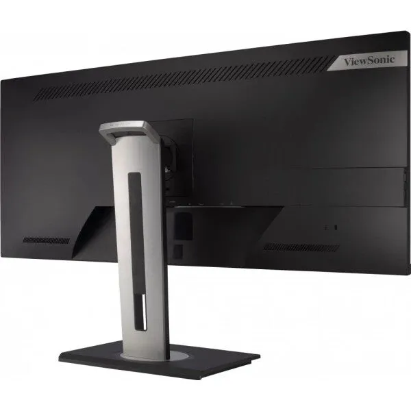 Viewsonic VG Series VG3456 34.1" UltraWide Quad HD Monitor - 60Hz, 5ms, VA, Height Adjustable, Speakers, Black