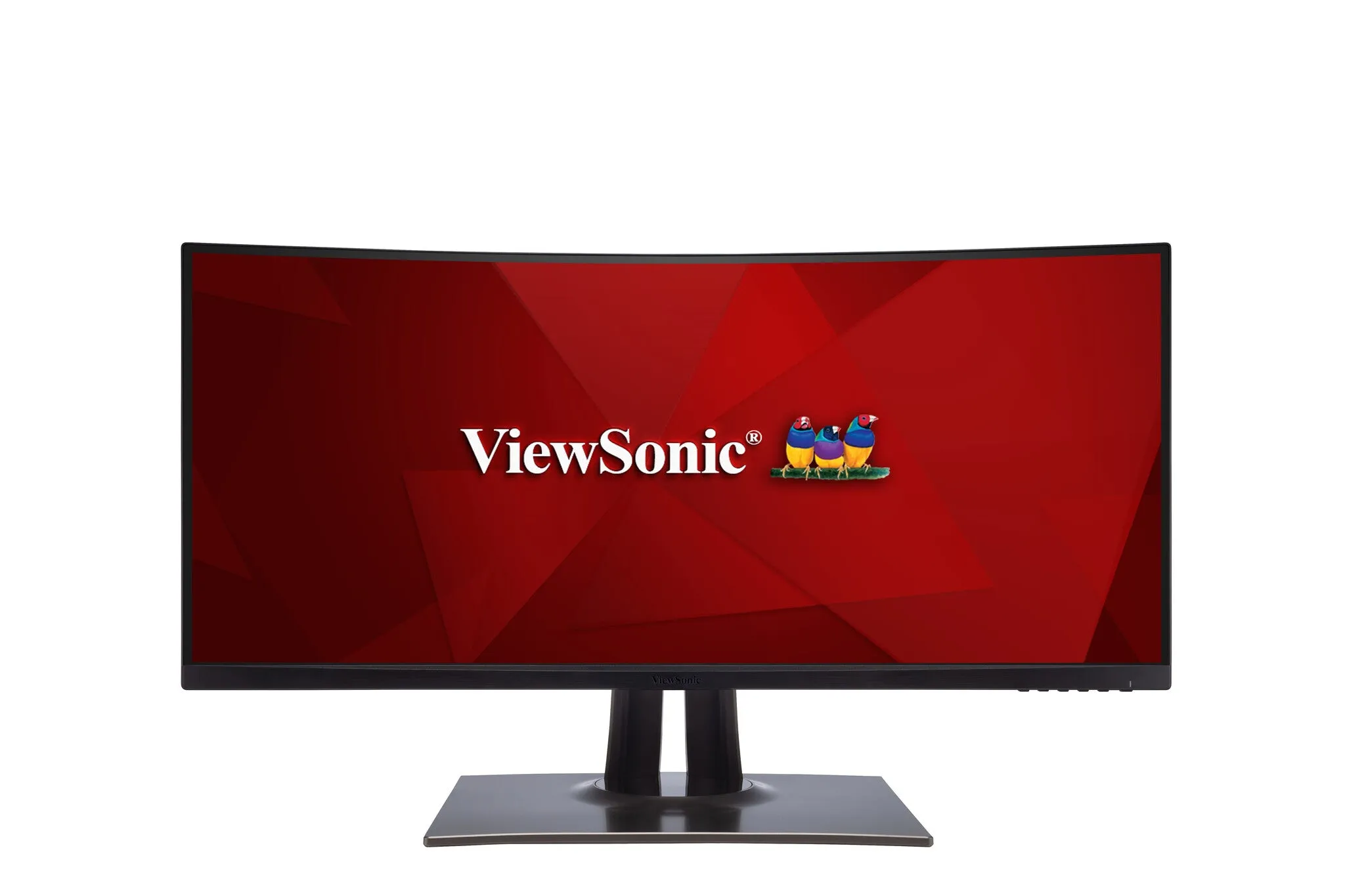 Viewsonic VP Series VP3481 34" Wide Quad HD  Curved Monitor - 100Hz, 5ms, VA, Height Adjustable, Speakers, Black