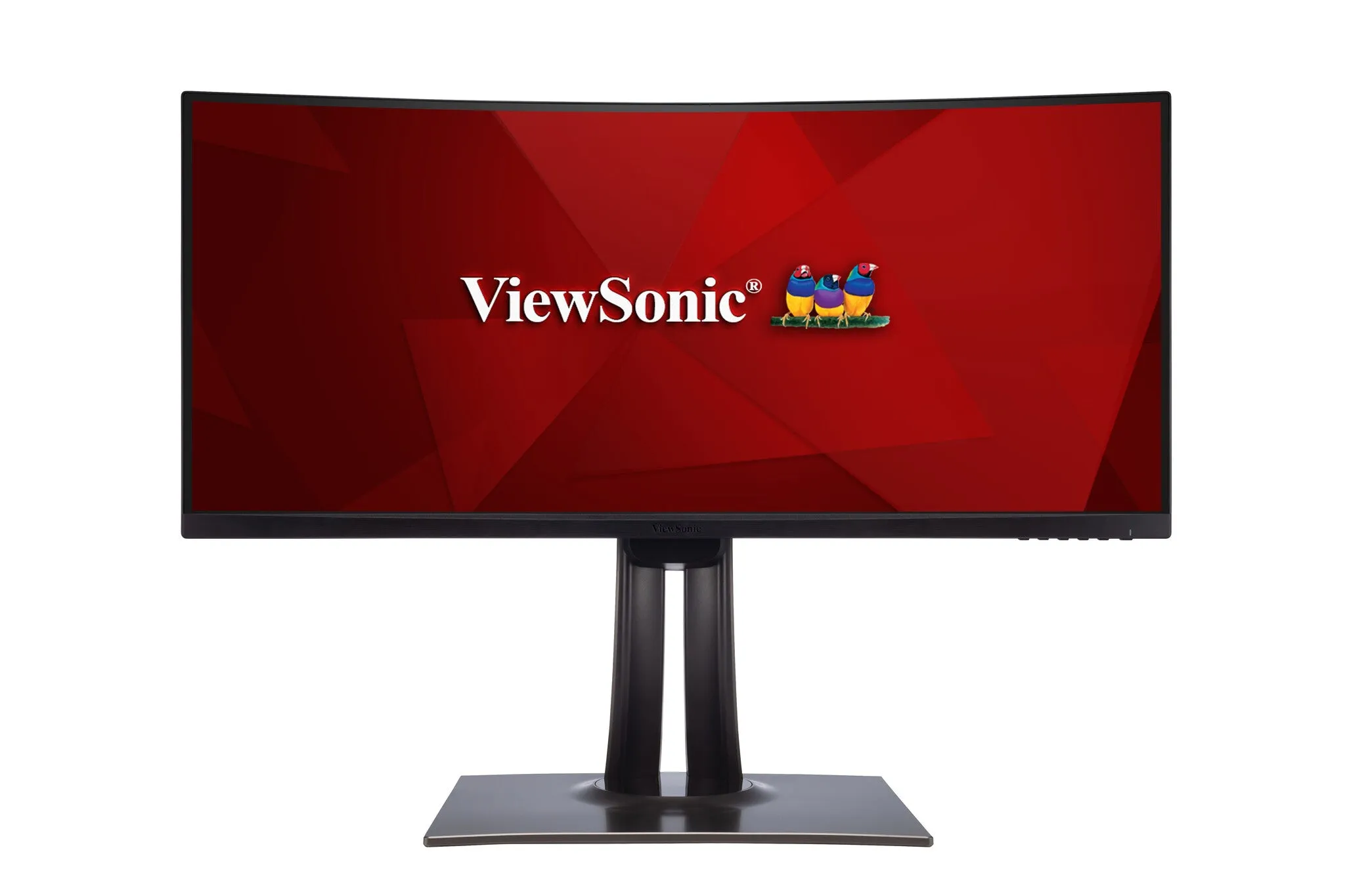 Viewsonic VP Series VP3481 34" Wide Quad HD  Curved Monitor - 100Hz, 5ms, VA, Height Adjustable, Speakers, Black