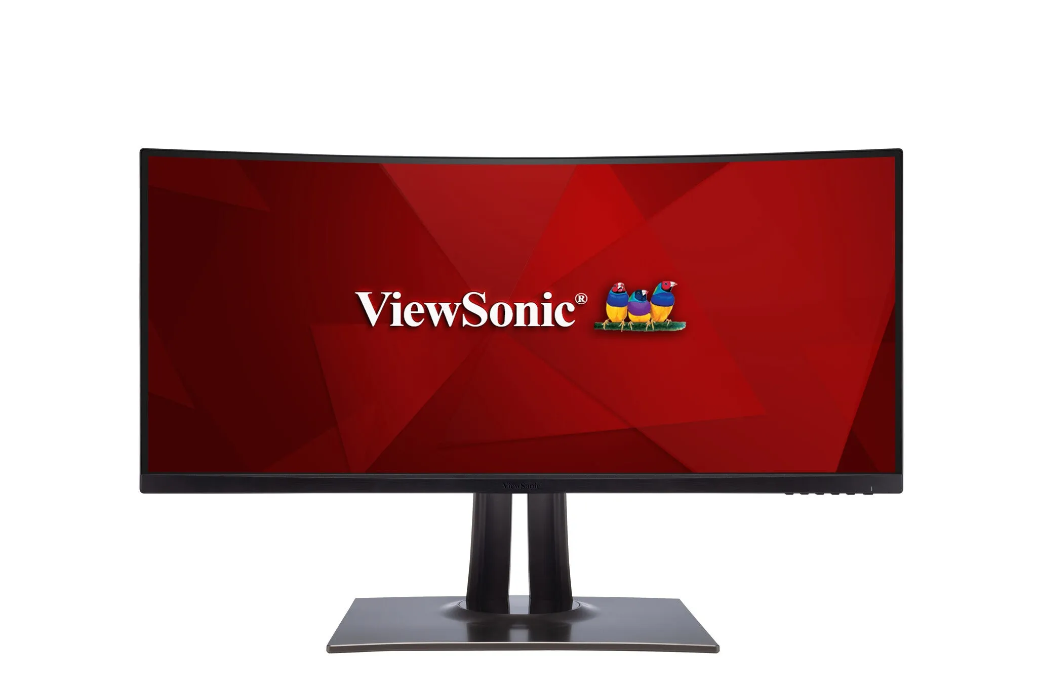 Viewsonic VP Series VP3481 34" Wide Quad HD  Curved Monitor - 100Hz, 5ms, VA, Height Adjustable, Speakers, Black