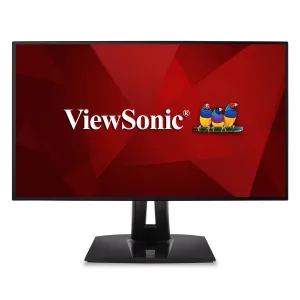 ViewSonic VP2768A-4K 27" 4K Ultra HD Monitor - 75Hz, 6ms, IPS, Height Adjustable, Black