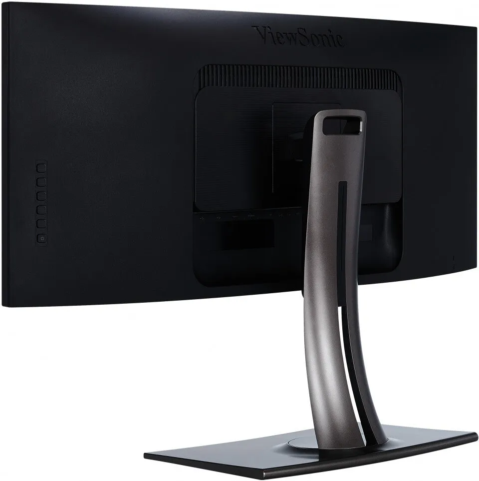 Viewsonic VP3881A 38" Quad HD  Curved Monitor - 60Hz, 5ms, IPS, AMD FreeSync, Height Adjustable, Speakers, Black
