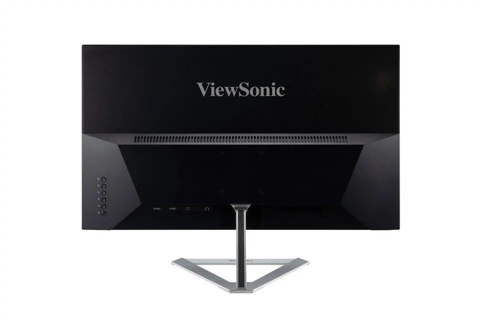 Viewsonic VX Series VX2476-SMH 23.8" Full HD Monitor - 75Hz, 4ms, IPS, Height Adjustable, Speakers, Black and Silver