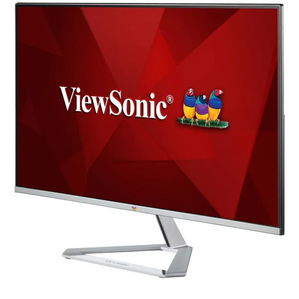 ViewSonic VX Series VX2776-SMH 27" Full HD Monitor - 75Hz, 4ms, IPS, Speakers, Silver