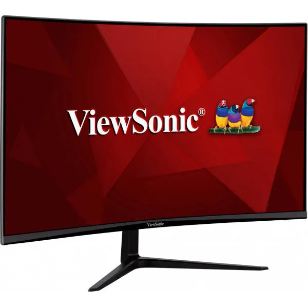 Viewsonic VX Series VX3218-PC-MHD 31.5" Full HD Curved Gaming Monitor - 165Hz, 1ms, VA, AMD Adaptive Sync, Speakers, Black