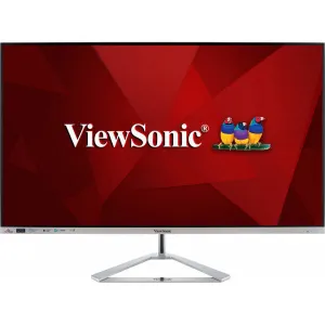 Viewsonic VX Series VX3276-2K-mhd-2 32" Quad HD Monitor - 75Hz, 4ms, IPS, Adaptive Sync, Speakers, Silver