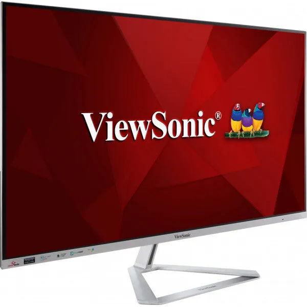 Viewsonic VX Series VX3276-2K-mhd-2 32" Quad HD Monitor - 75Hz, 4ms, IPS, Adaptive Sync, Speakers, Silver