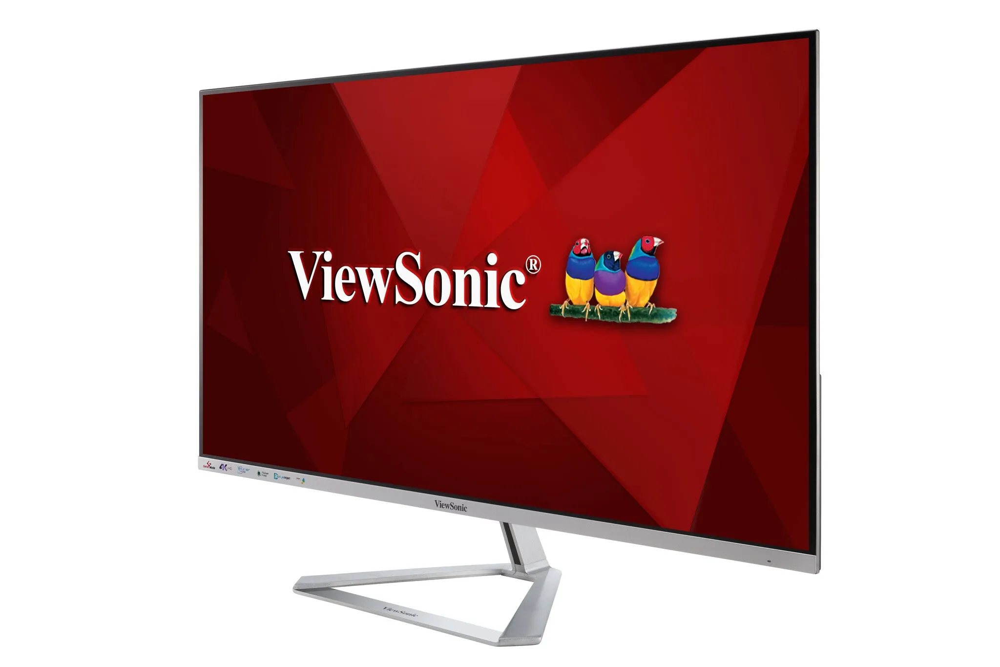 Viewsonic VX3276-4K-MHD 32" 4K Ultra HD Monitor - 60Hz, 8ms, VA, Speakers, Silver