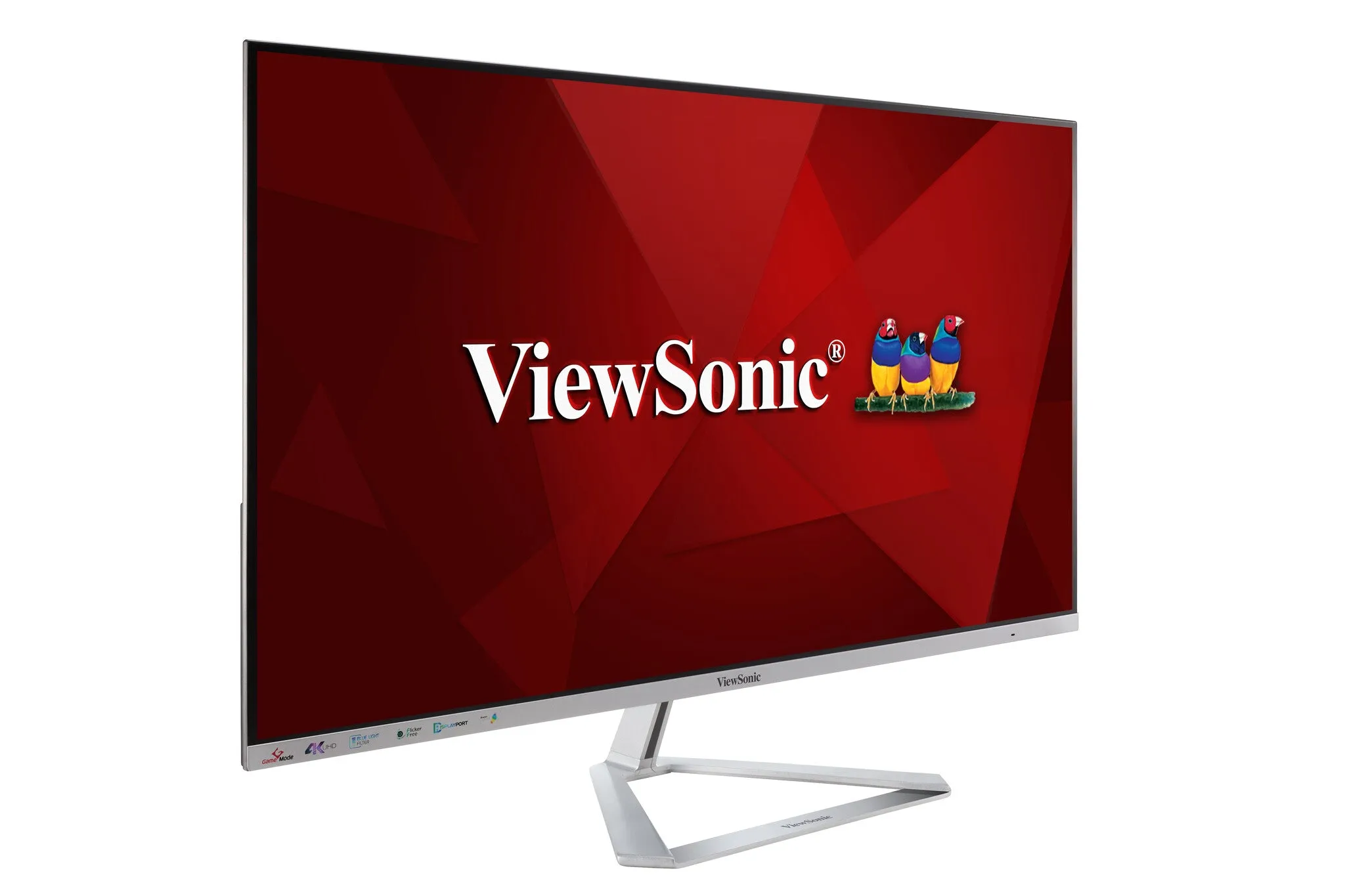 Viewsonic VX3276-4K-MHD 32" 4K Ultra HD Monitor - 60Hz, 8ms, VA, Speakers, Silver