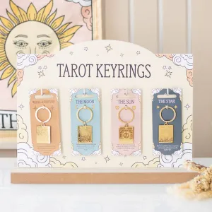 Vintage Tarot Card Keyrings
