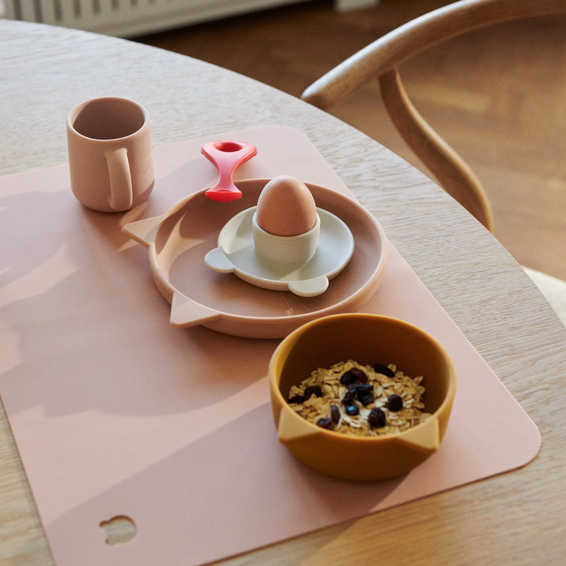 Vivi Cat Silicone Set | Dark Rose
