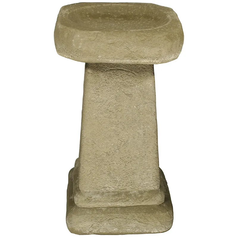 Willowstone Rustic Bird Bath R7