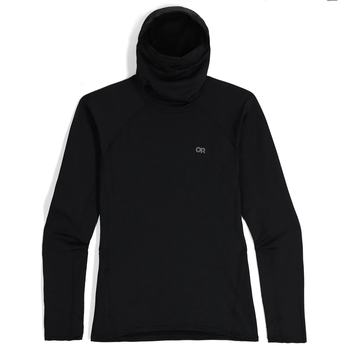 Womens Vigor Grid Fleece Pullover Hoodie