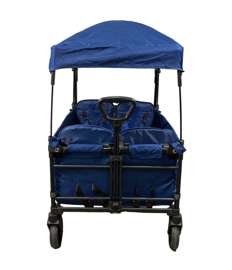 Wonderfold X4 Push & Pull Quad Stroller, Navy, 2023