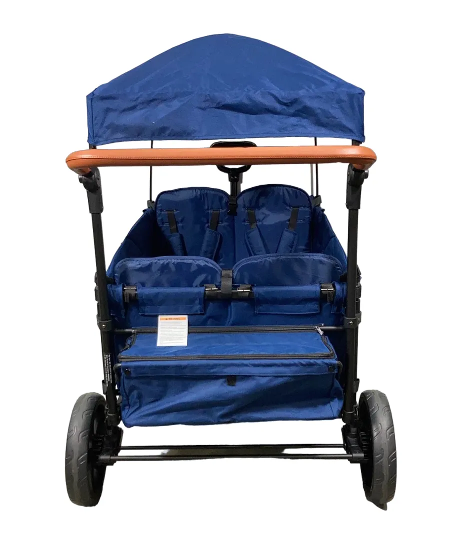 Wonderfold X4 Push & Pull Quad Stroller, Navy, 2023